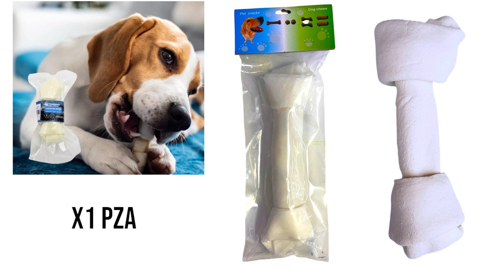 MASCOTA SET HUESO MASTICABLES 1PZ MASCOTA SET HUESO MASTICABLES 1PZ